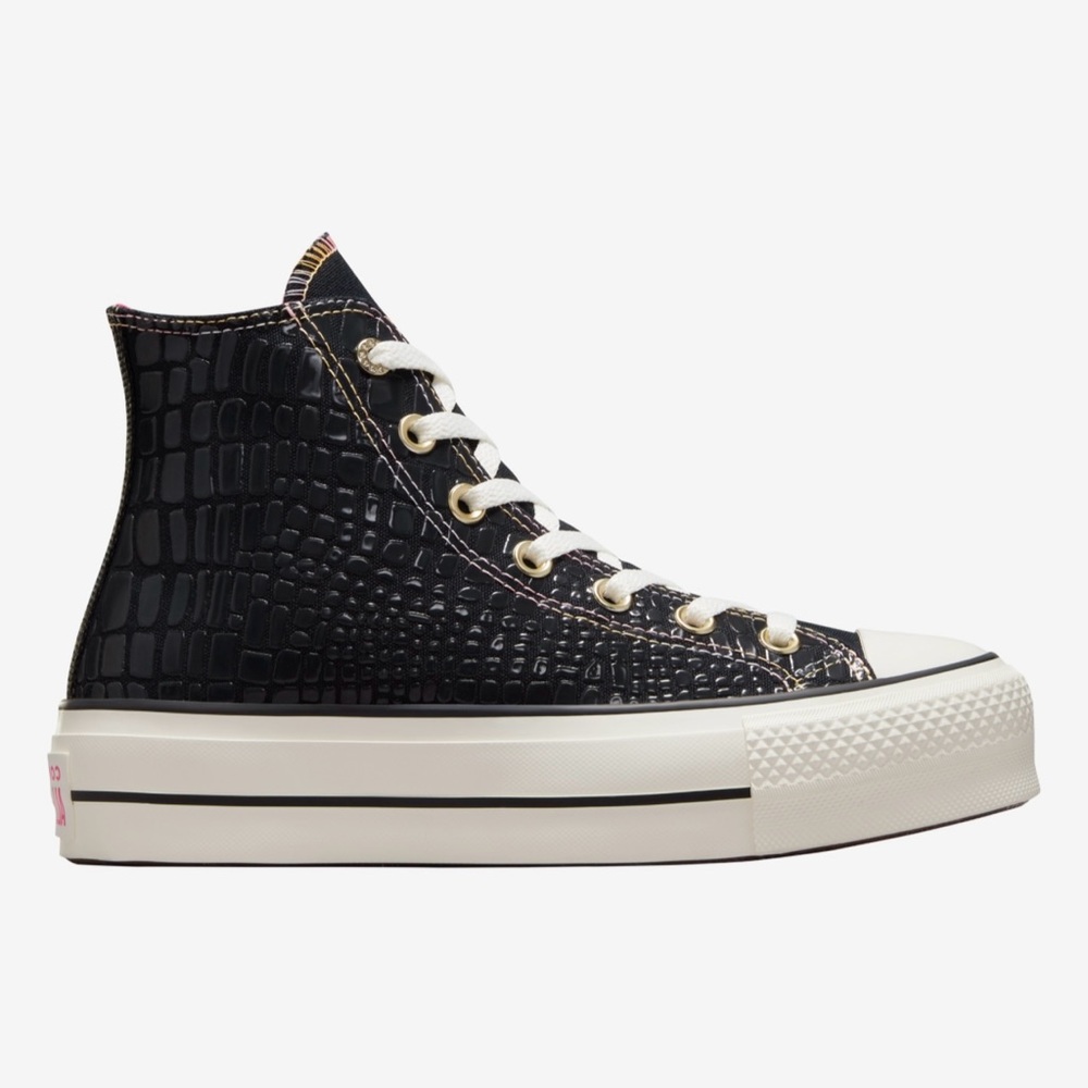 Converse Glazed Chrome Chuck Taylor All Star Lift - Picture 2 of 7